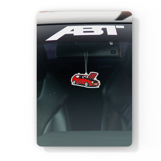 Car Air Freshner - EIGHTDIT Golf MK2 Rallye Edition